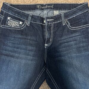 New Directions Indigo Boot Cut Jeans